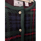 Cardigan tartán. Talla: L 2