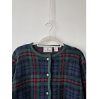 Cardigan tartán. Talla: L 5