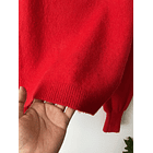 Sweater rojo. Talla: XS 3