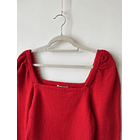 Sweater rojo. Talla: XS 4