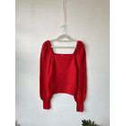 Sweater rojo. Talla: XS 1