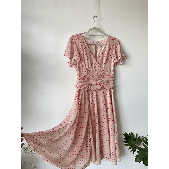 Vestido corazones. Talla: 4 (xs/s)