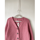 Cardigan rosa. Talla: S 2