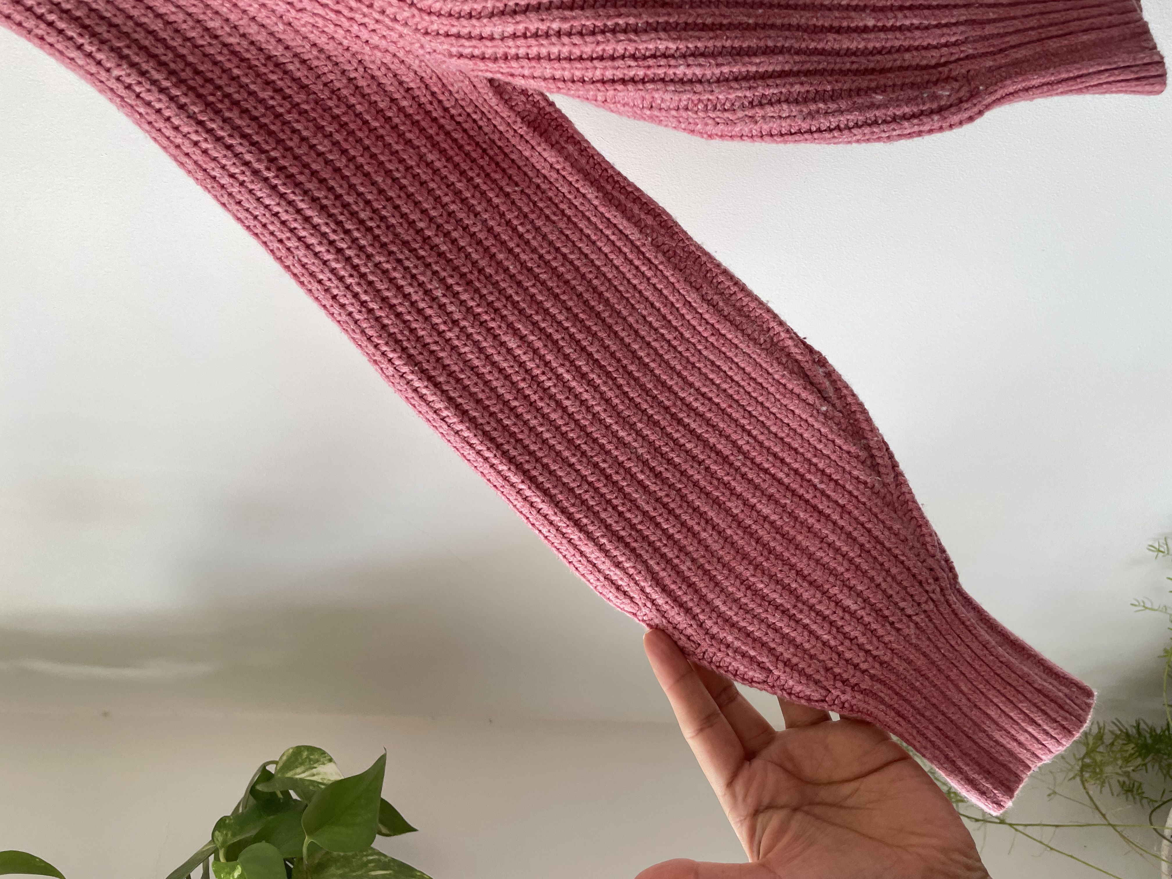 Cardigan rosa. Talla: S 3