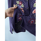 Cardigan bordado. Tallla; M 6