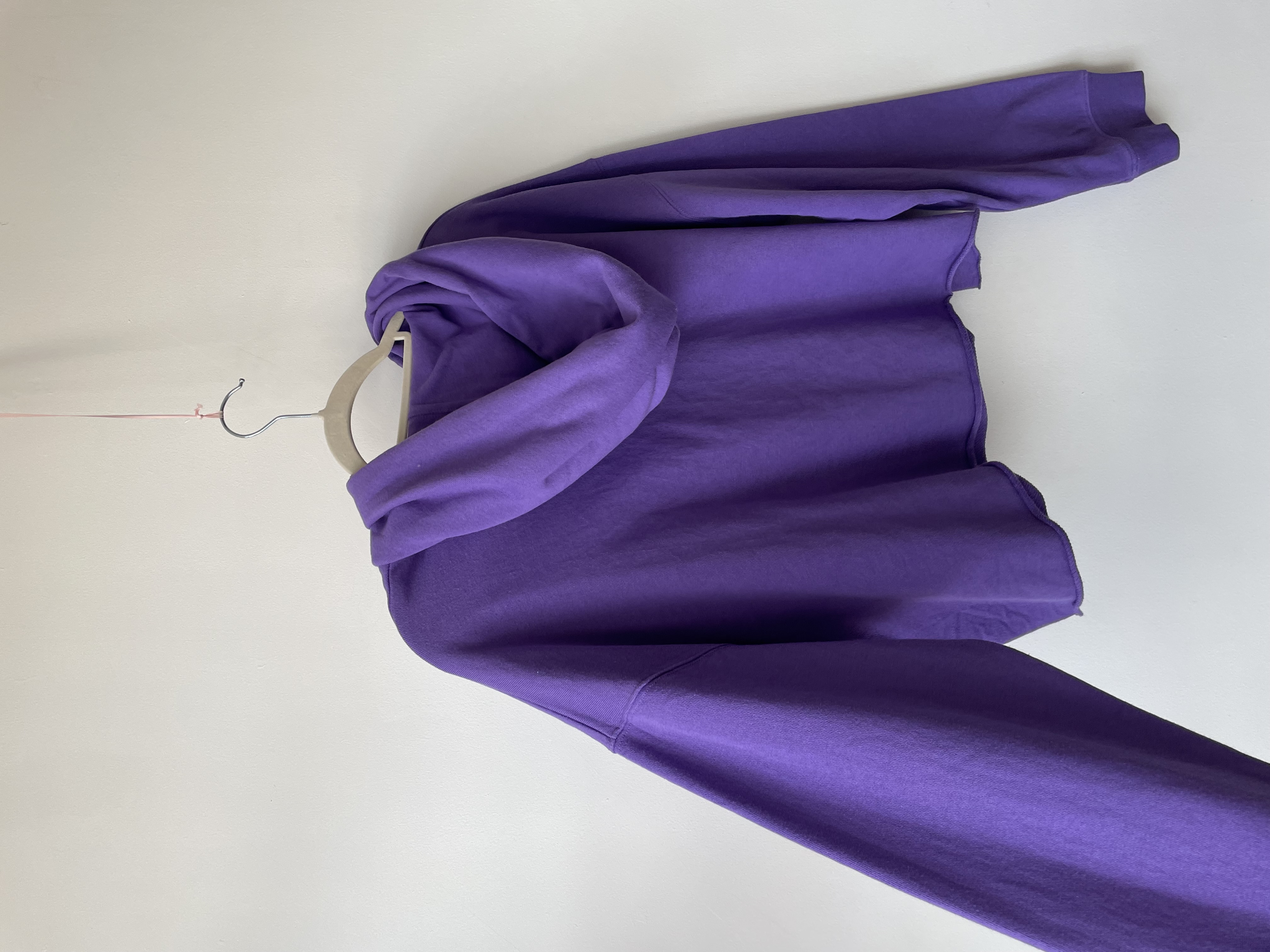 Poleron morado. Talla: L holgado  4