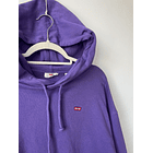 Poleron morado. Talla: L holgado  2