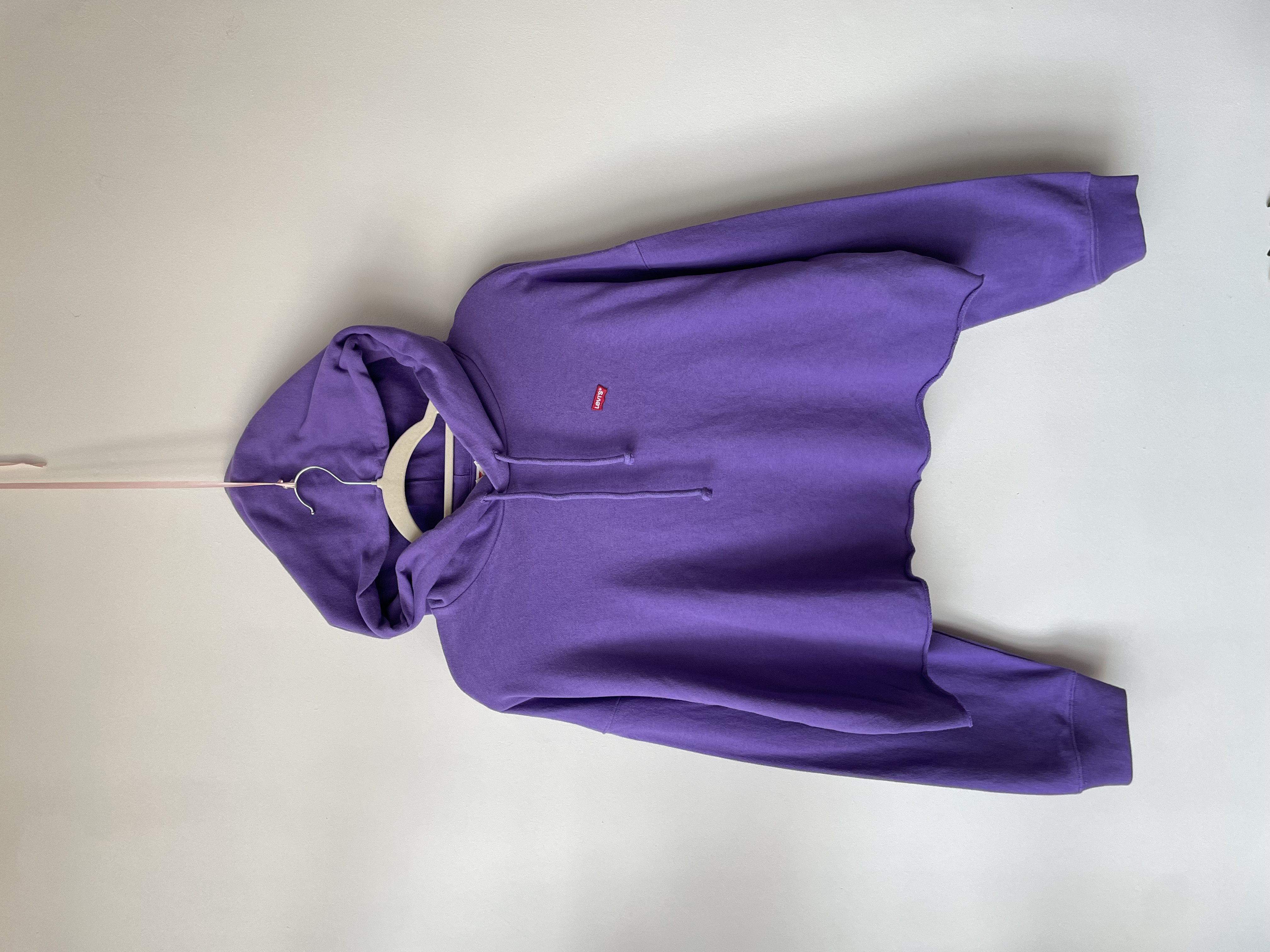 Poleron morado. Talla: L holgado  1