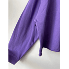 Poleron morado. Talla: L holgado  5