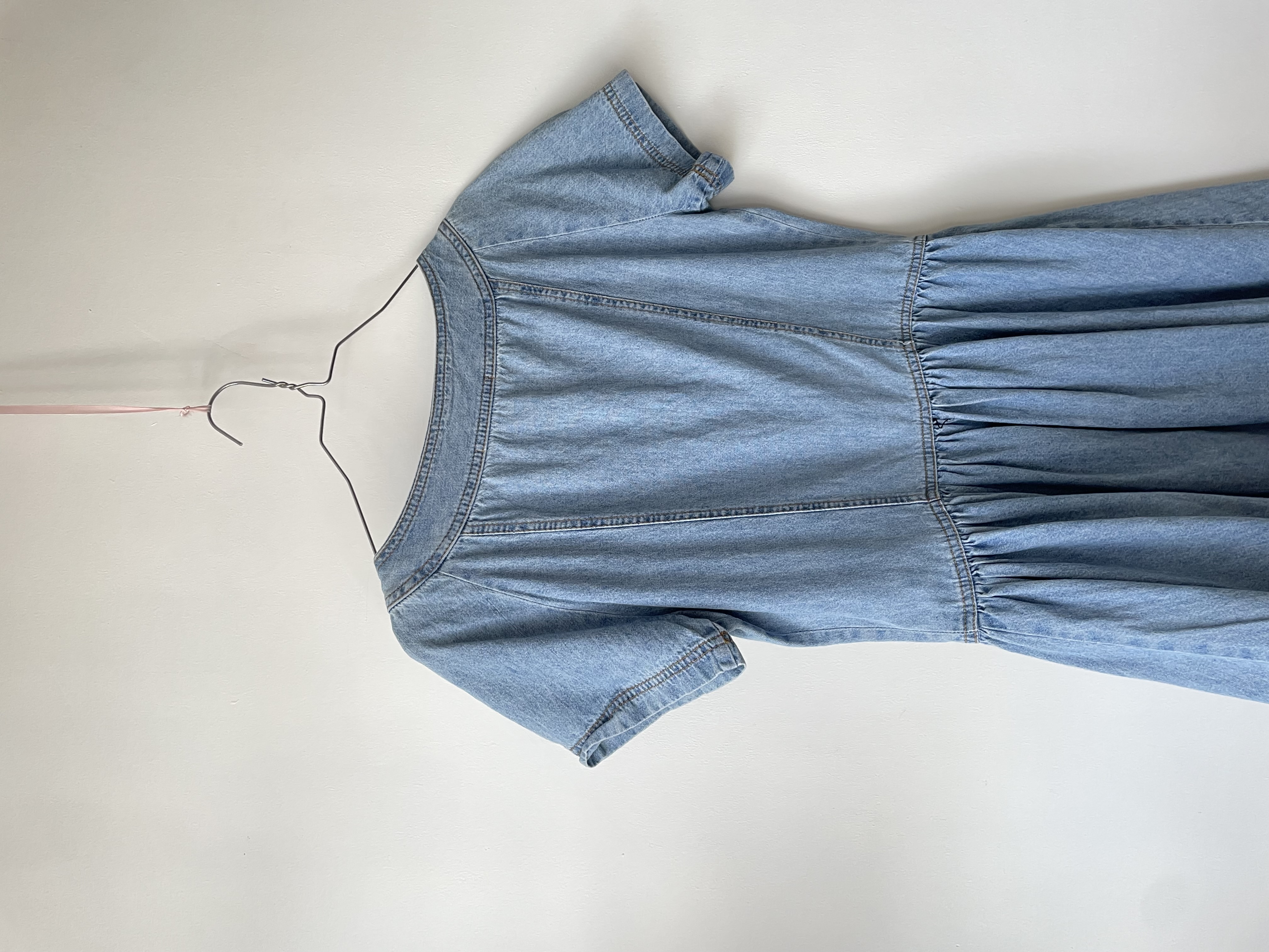 Vestido denim. Tala: 7 (S) 3