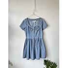 Vestido denim. Tala: 7 (S) 1