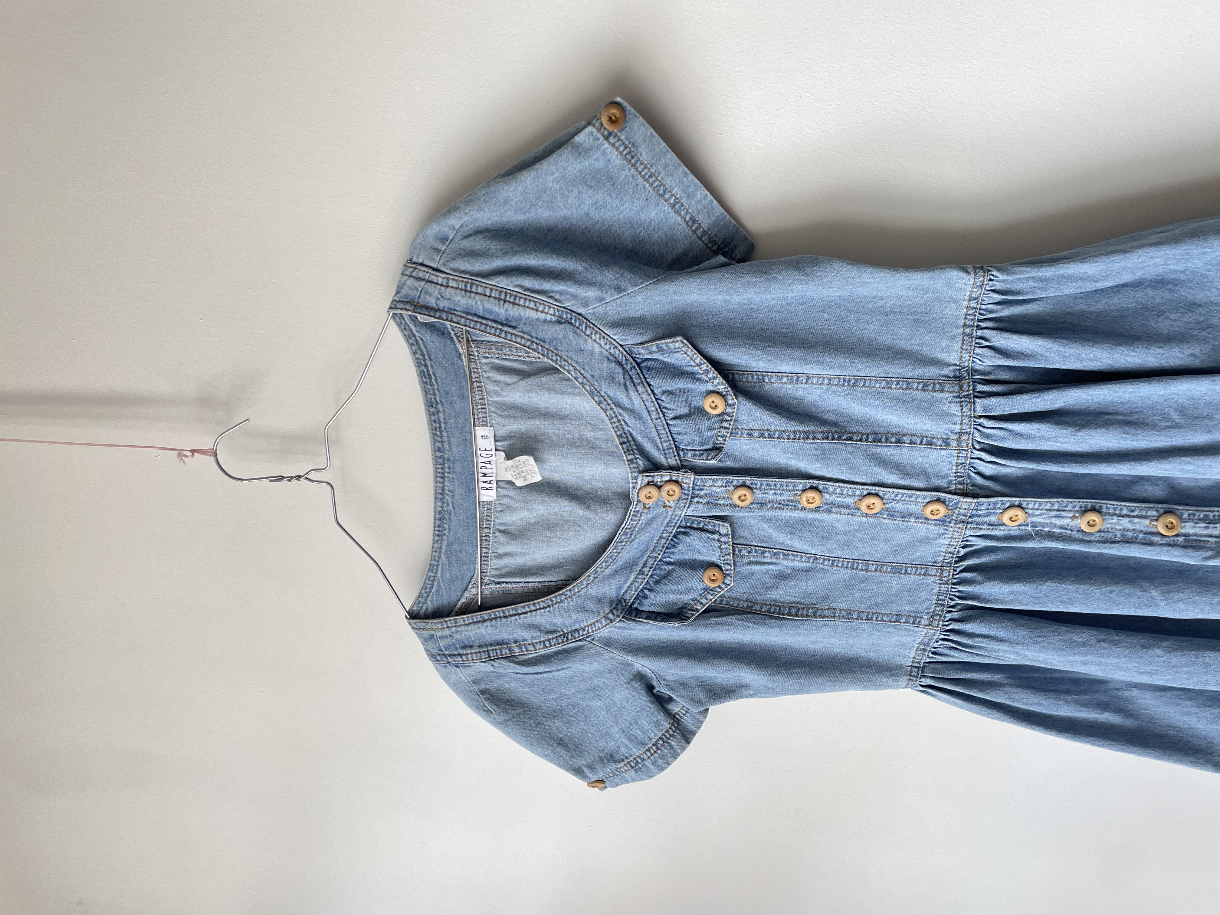 Vestido denim. Tala: 7 (S) 2