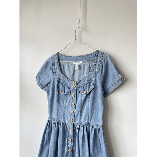 Vestido denim. Tala: 7 (S)