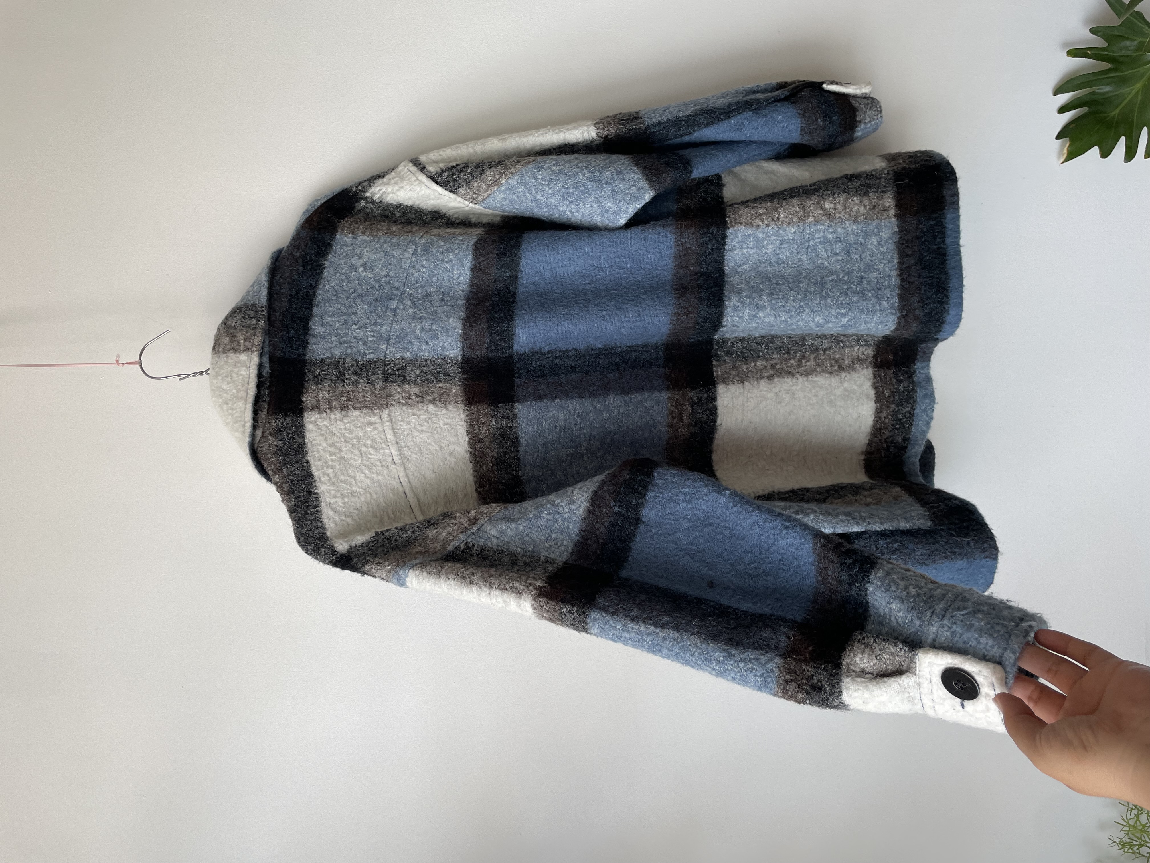 Sobrecamisa tartan. Talla: XS oversized 4