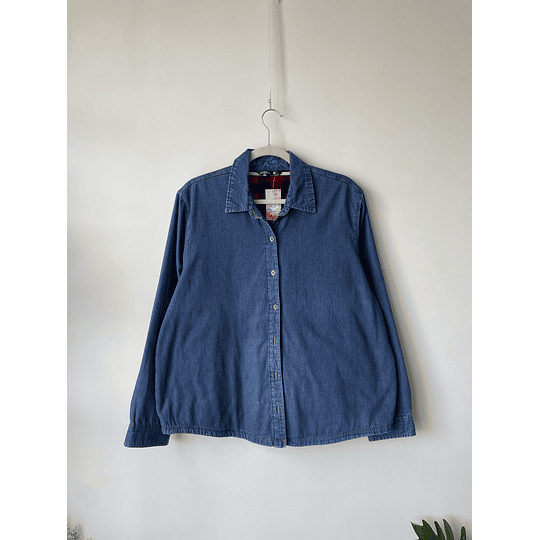 Sobracamisa denim. Talla: XL