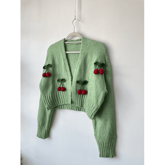 Tapado Cerezas. Talla: Única (L/XL)