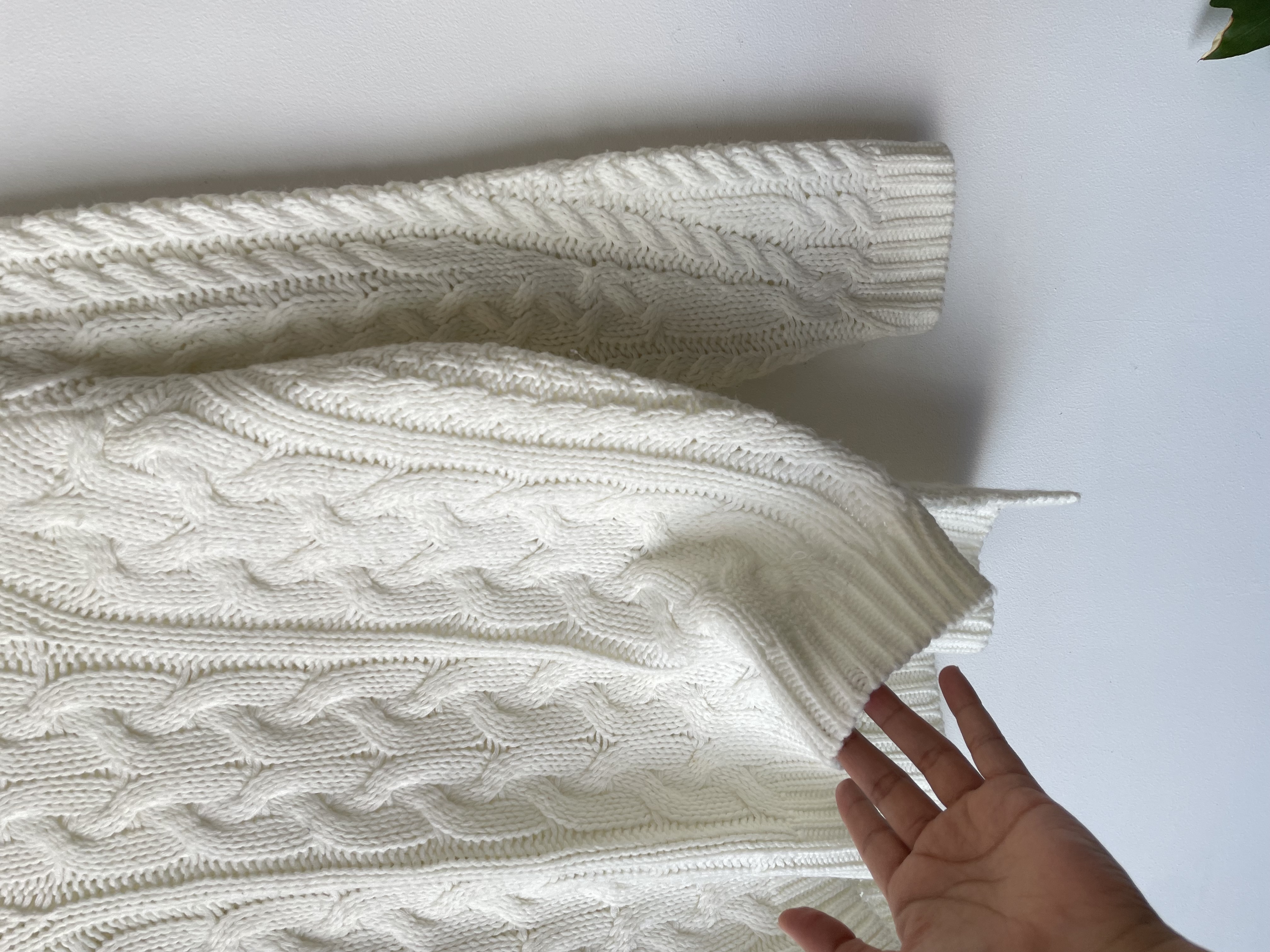 Sweater trenzado. Talla: 40 (m) 4