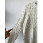 Sweater trenzado. Talla: 40 (m) 3