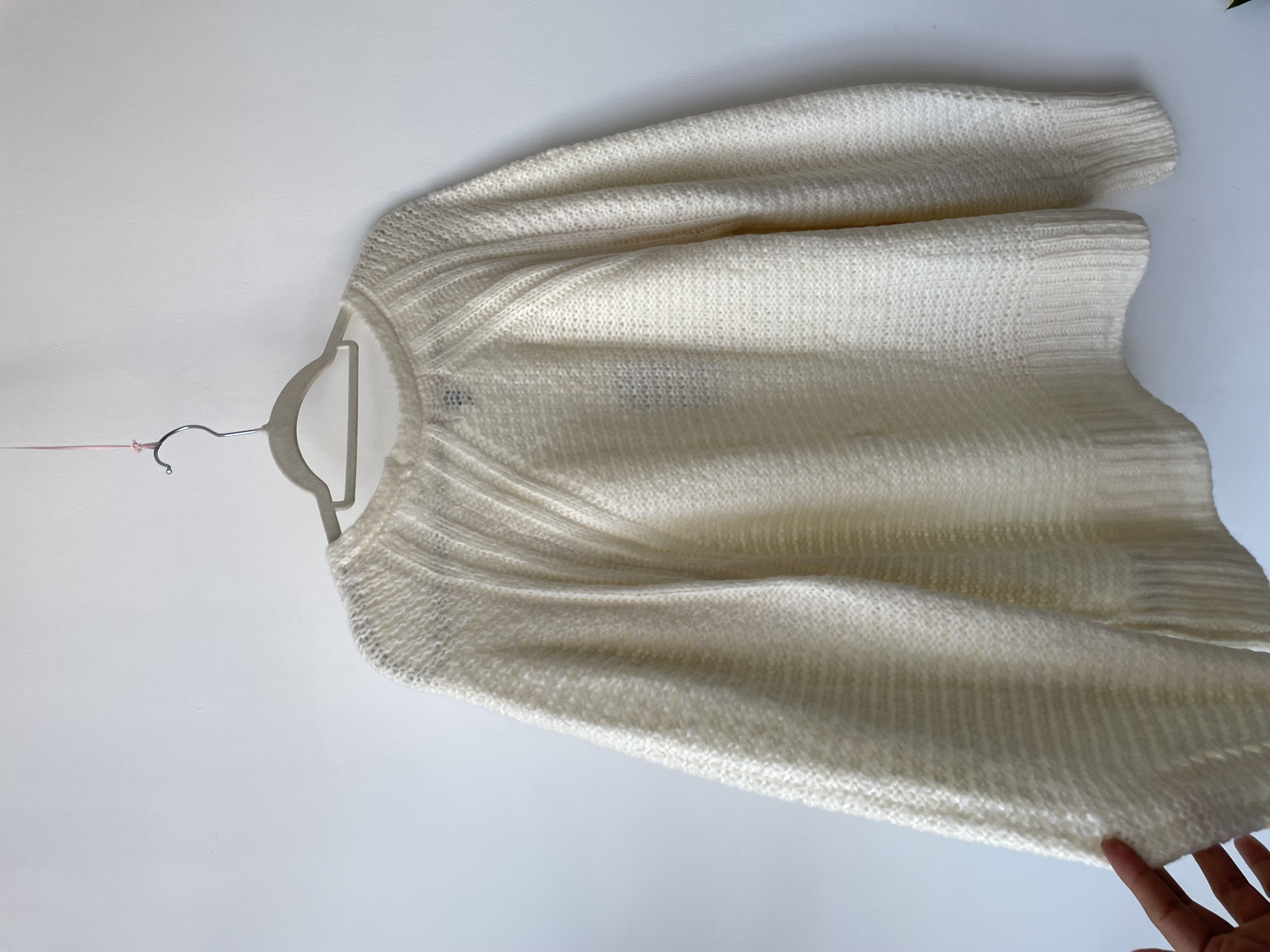 Sweater crema. Talla: M Oversized 3