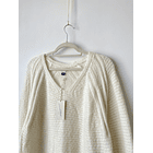 Sweater crema. Talla: M Oversized 2
