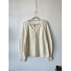 Sweater crema. Talla: M Oversized 1