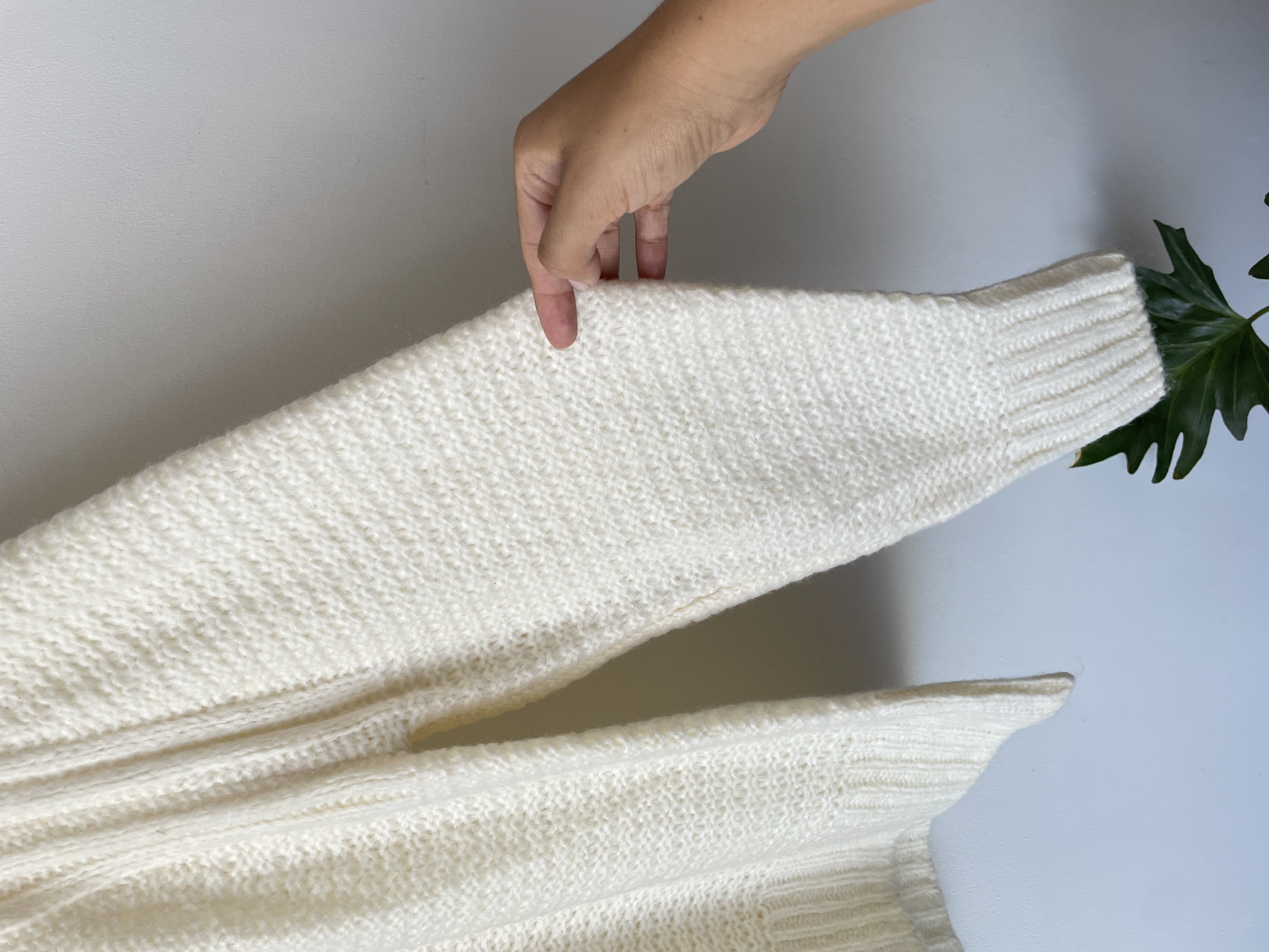 Sweater crema. Talla: M Oversized 4