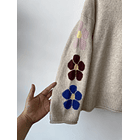 Sweater flores. Talla: XS 5