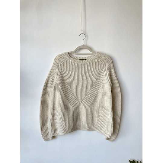 Sweater lana alpaca. Talla: 2 (S/M)