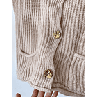 Vest botones. Talla: S oversized 4