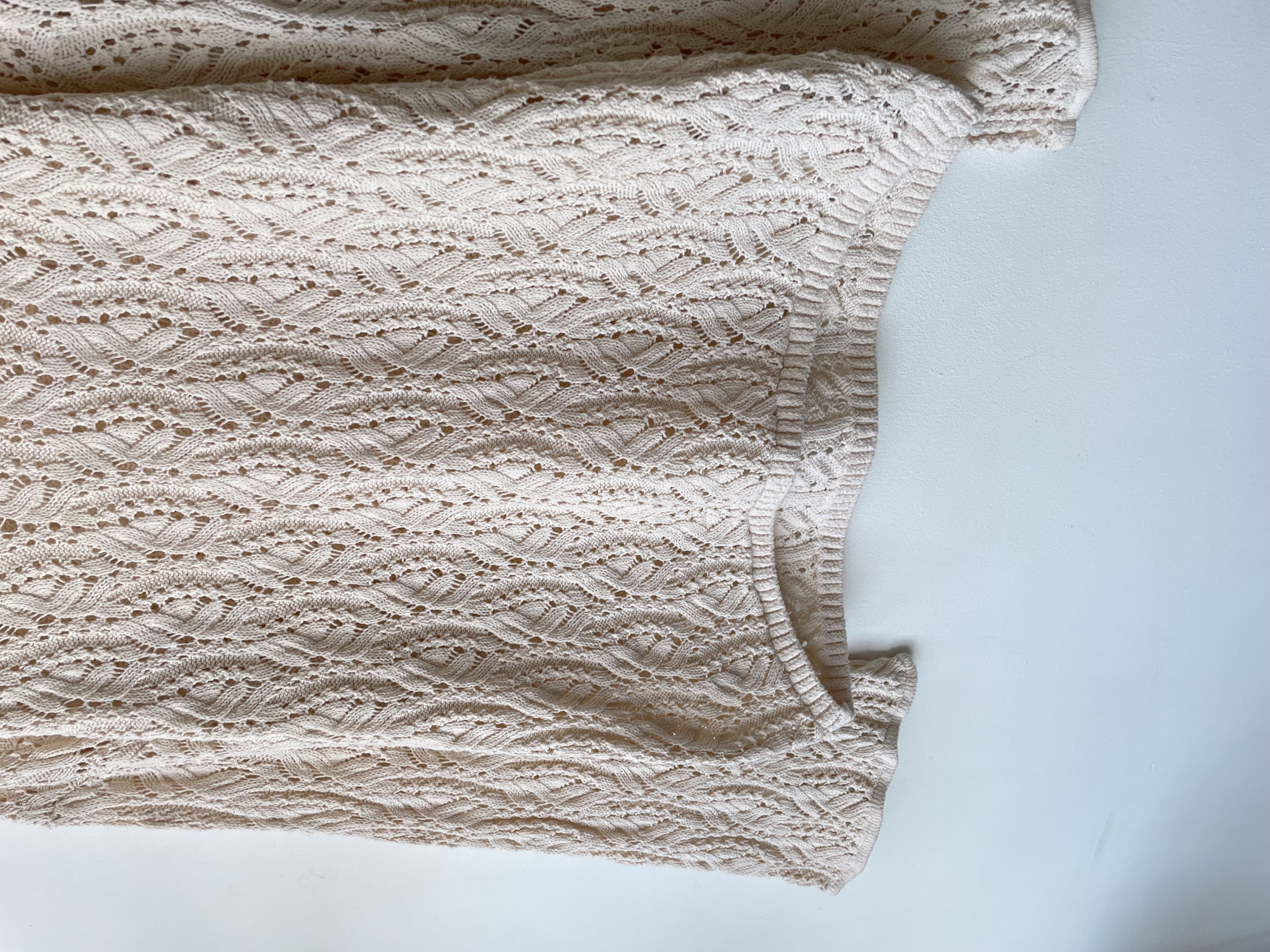 Sweater calado. Talla: S oversized 3