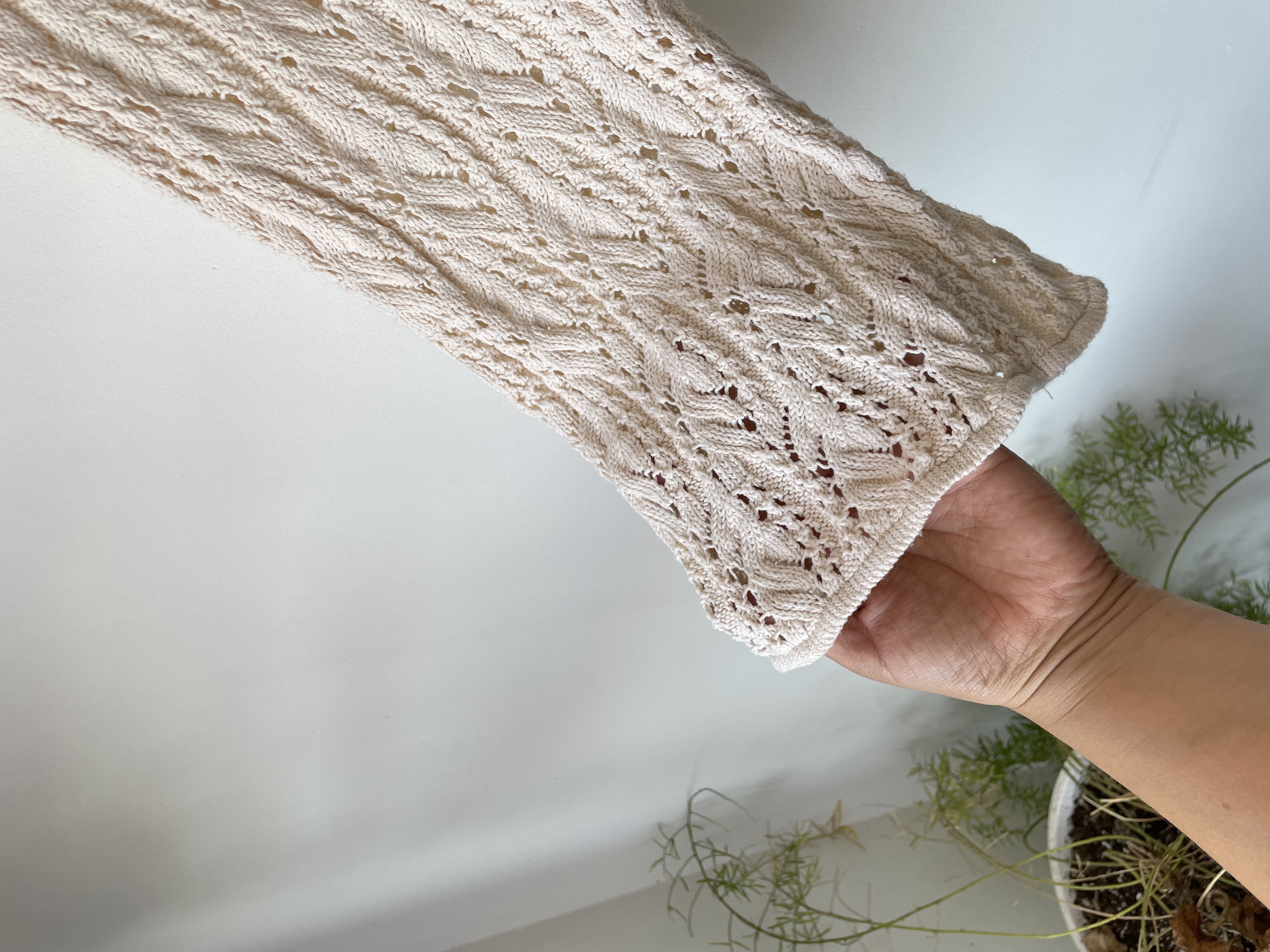 Sweater calado. Talla: S oversized 4