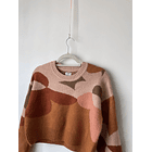 Sweater flores. Talla: S 2