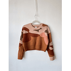 Sweater flores. Talla: S 1