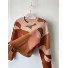 Sweater flores. Talla: S 3