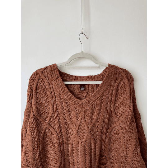 Sweater destroy. Talla: M oversized