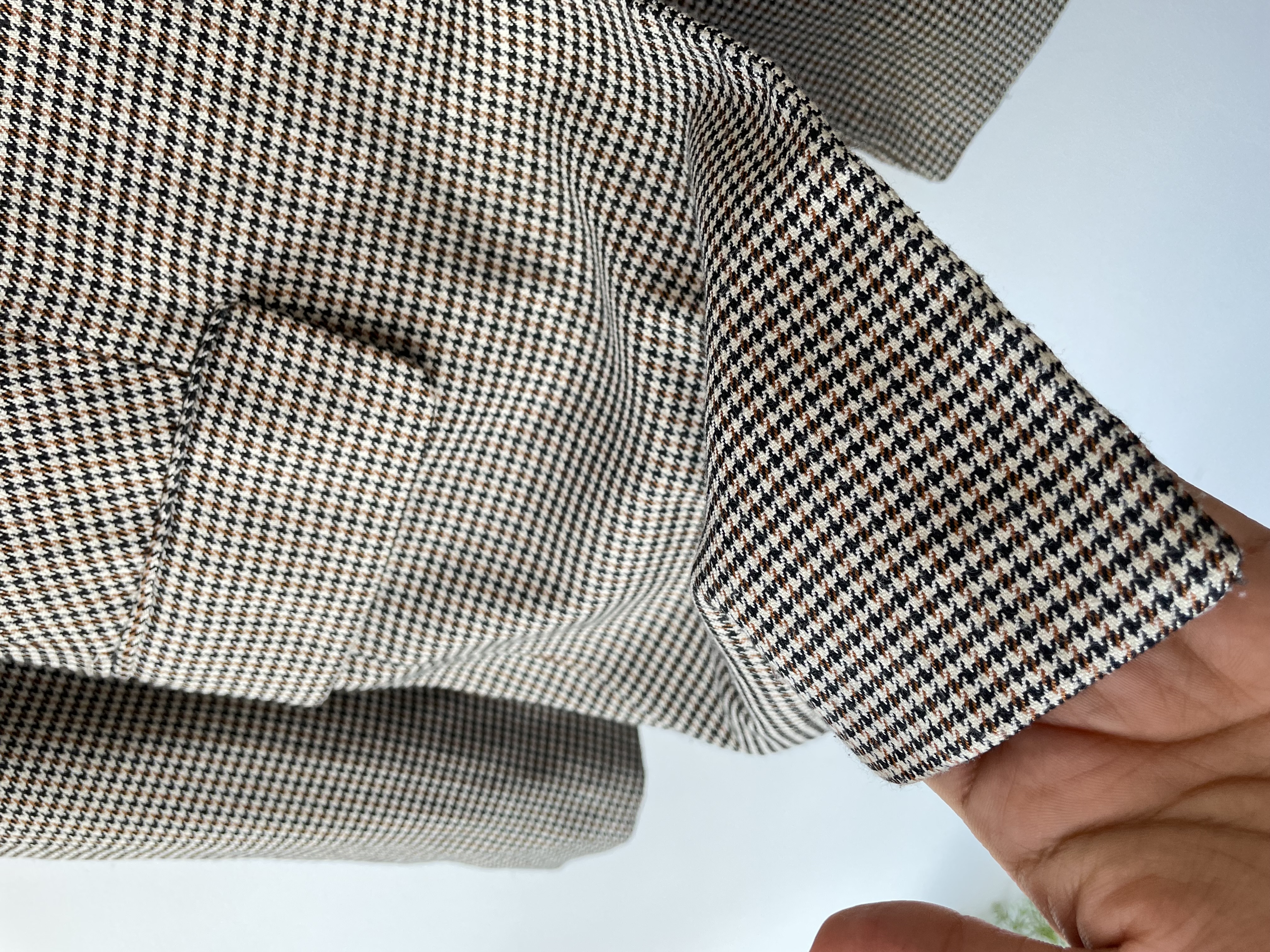 Blazer pata gallo. Talla: XS 5