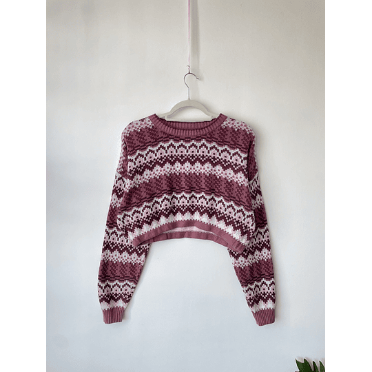 Sweater nórdic. Talla: L chico (S/M)