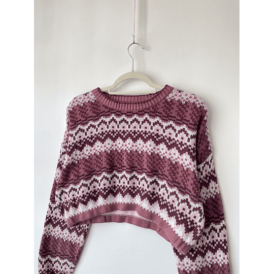 Sweater nórdic. Talla: L chico (S/M)