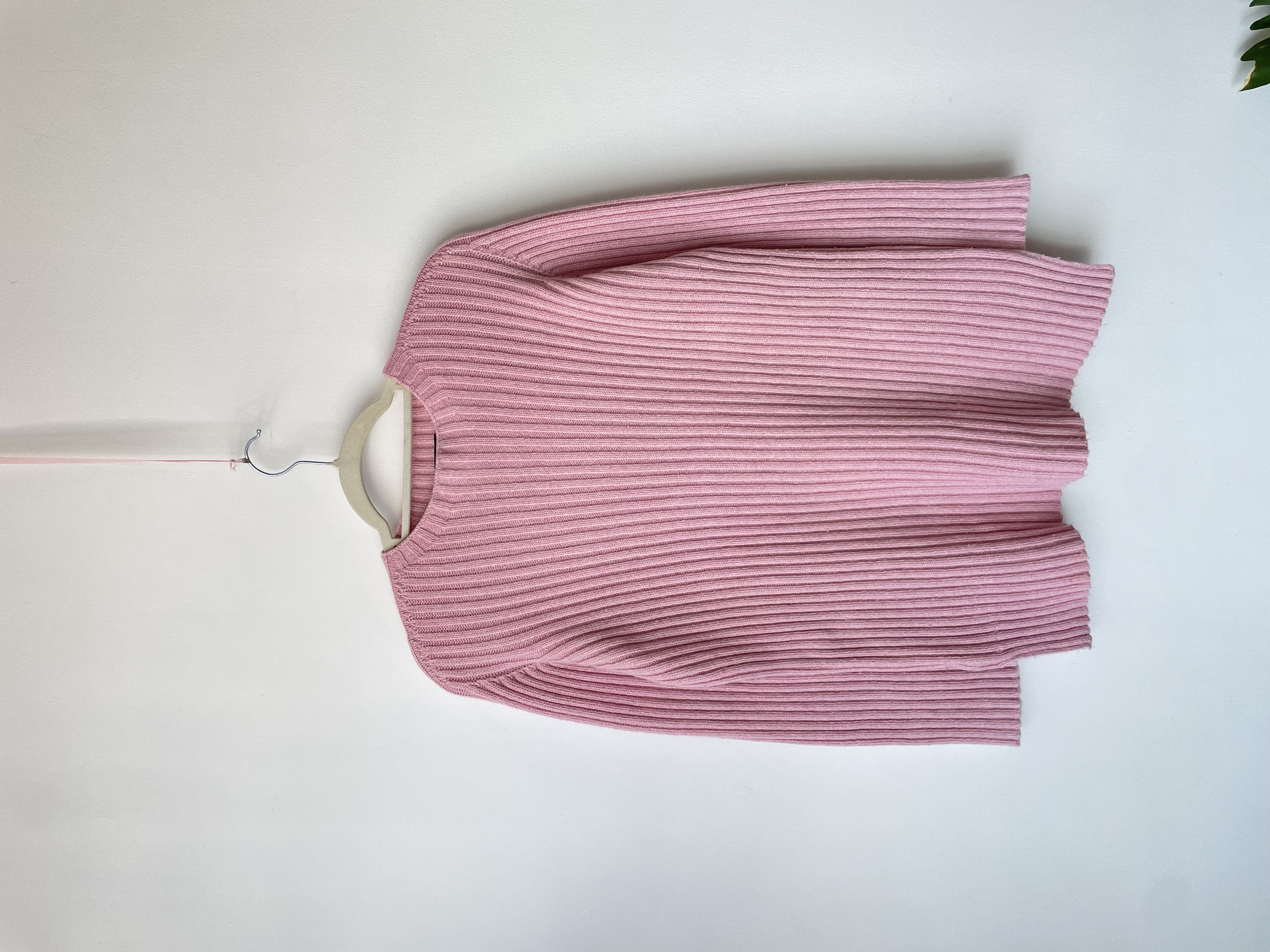 Sweater rosa lana. Talla: 44 (M) 1