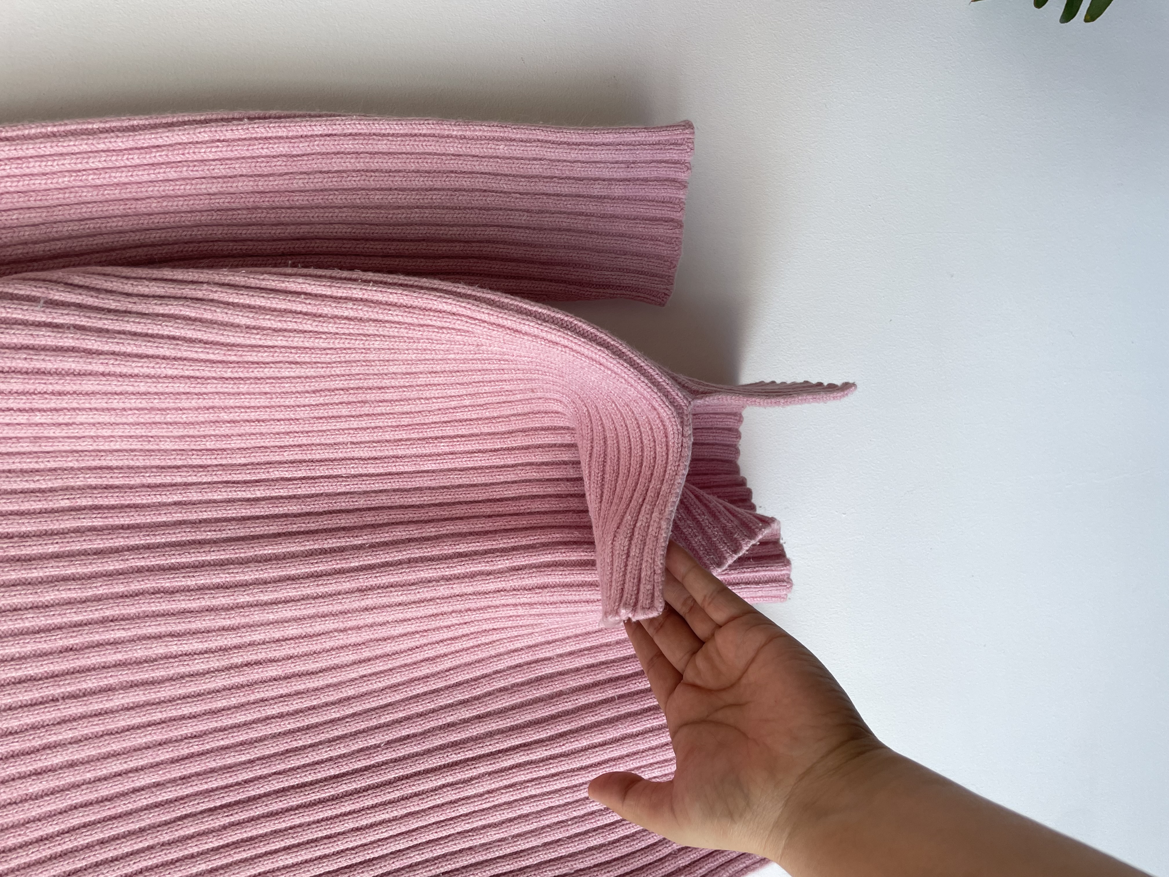 Sweater rosa lana. Talla: 44 (M) 3