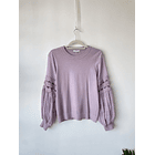 Sweater malva. Talla: S 1