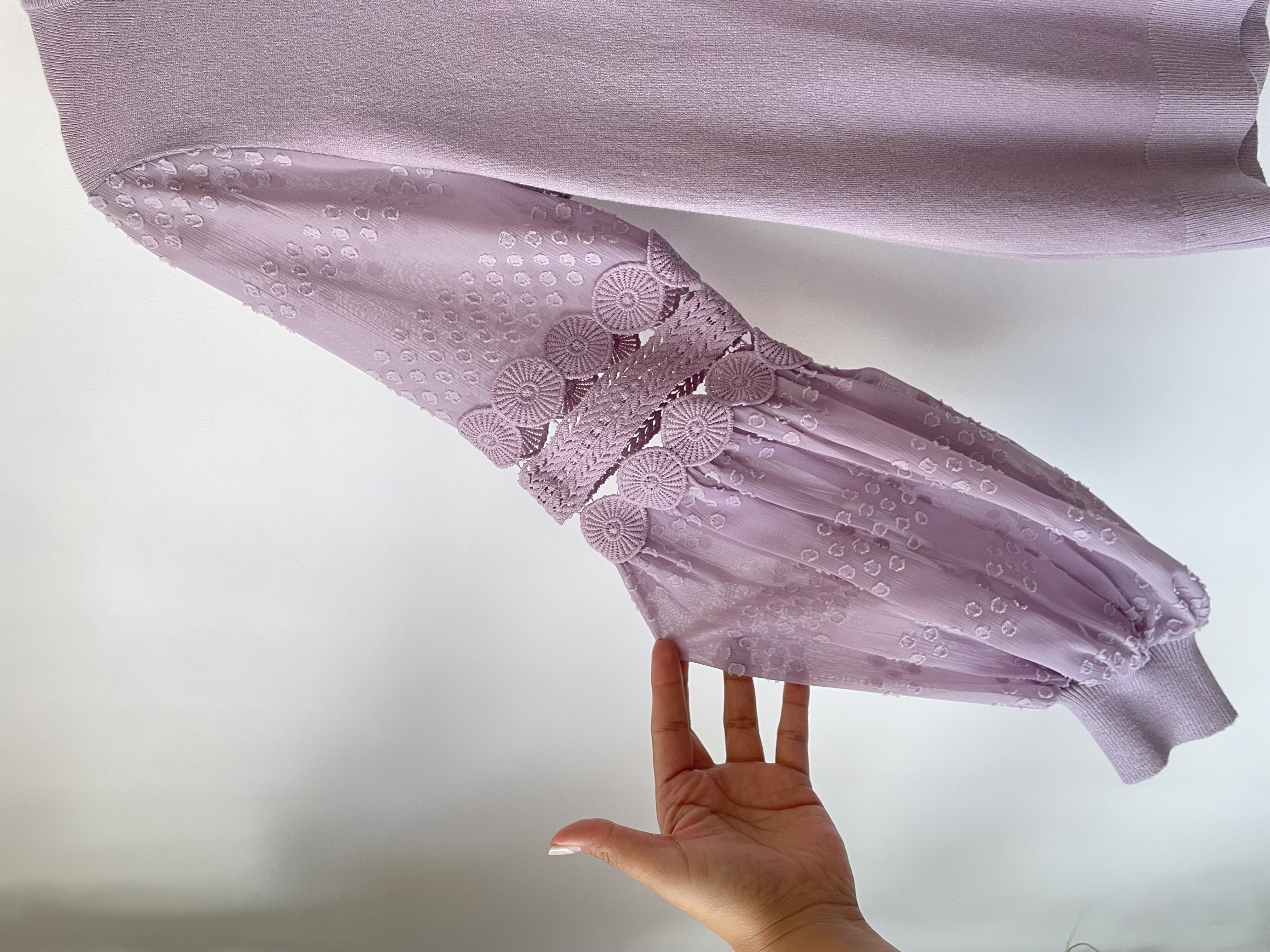 Sweater malva. Talla: S 3