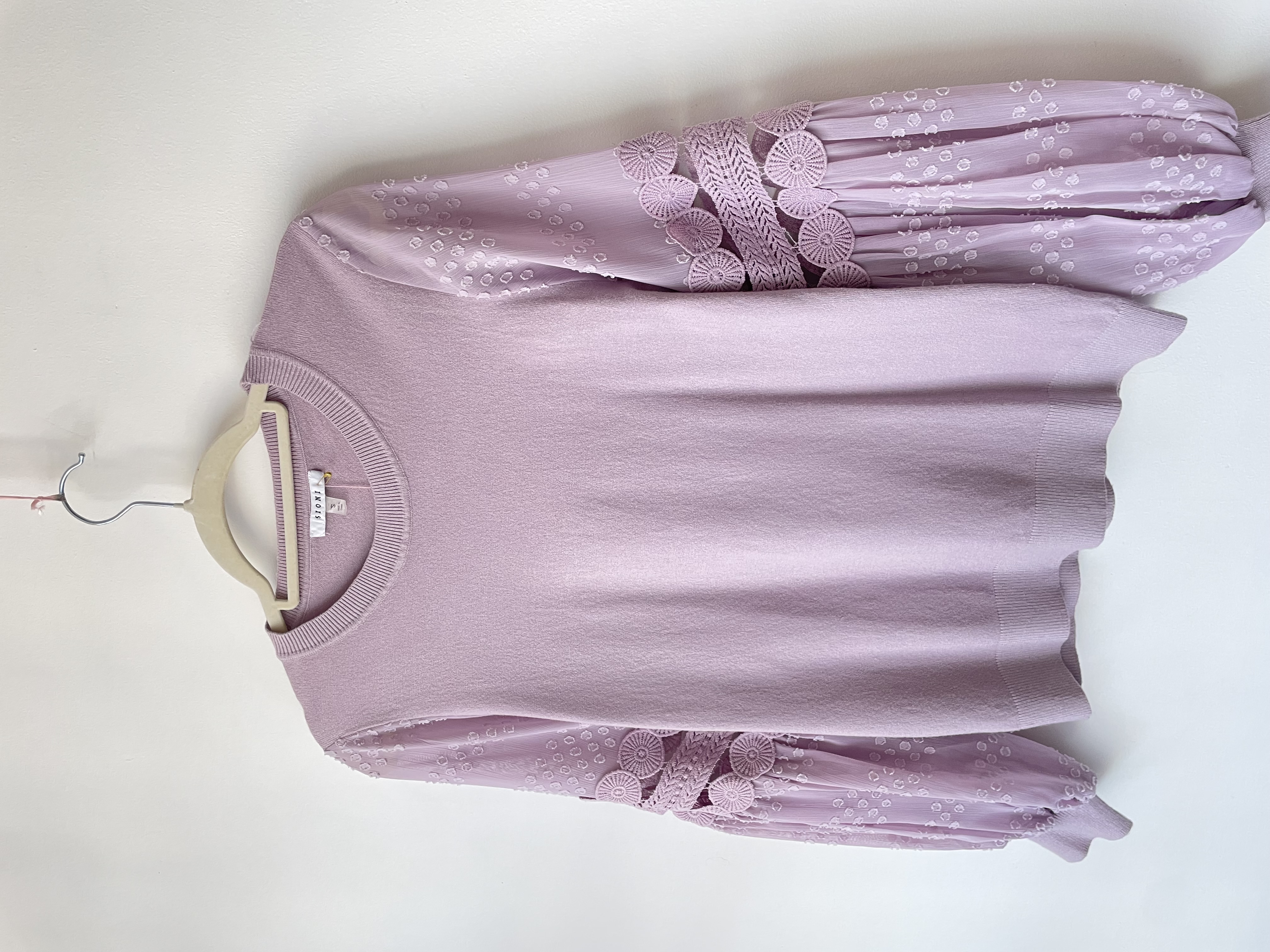 Sweater malva. Talla: S 5