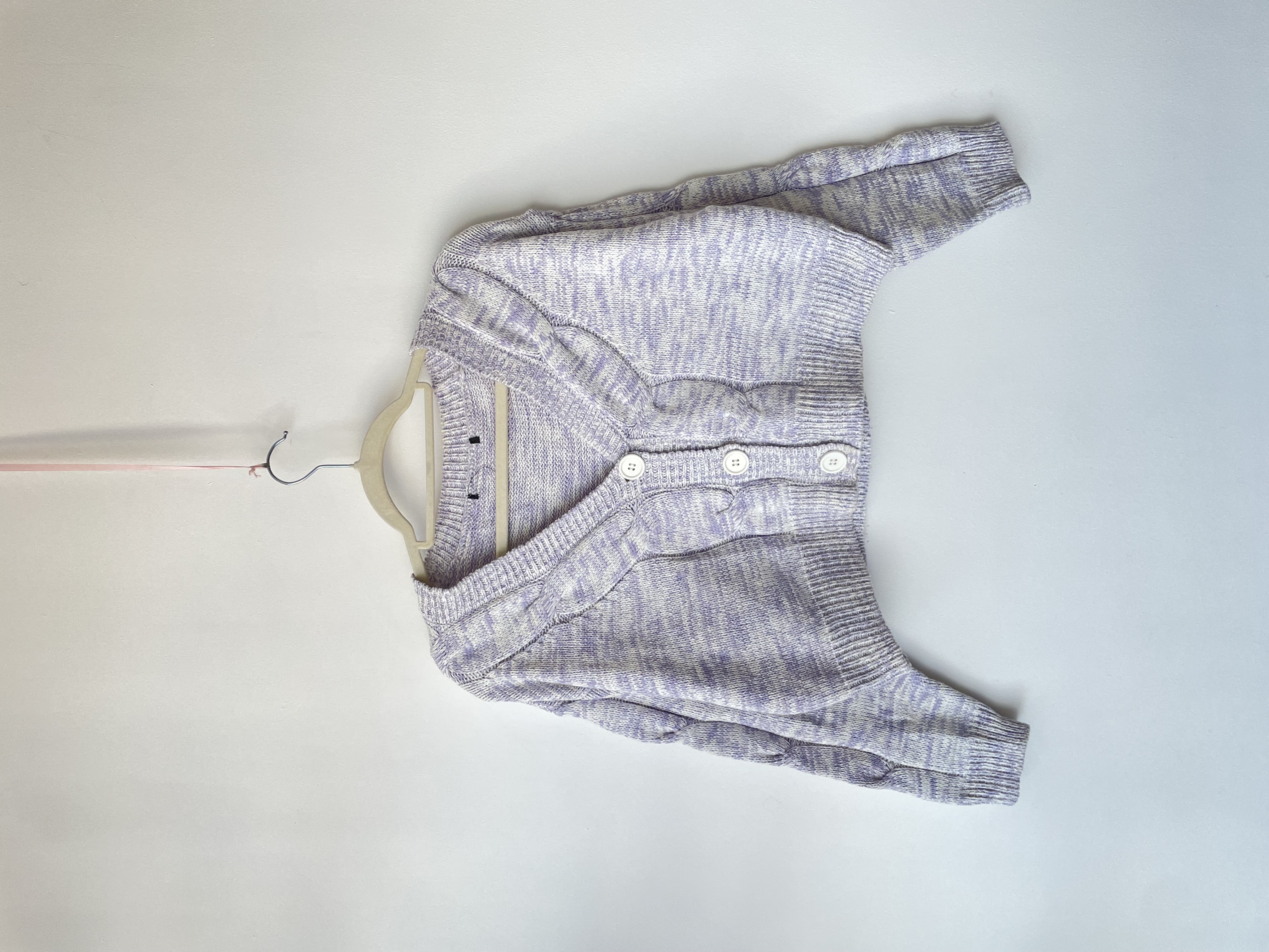 Cardigan jaspeado. Talla: S/M 1