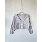 Cardigan jaspeado. Talla: S/M 1