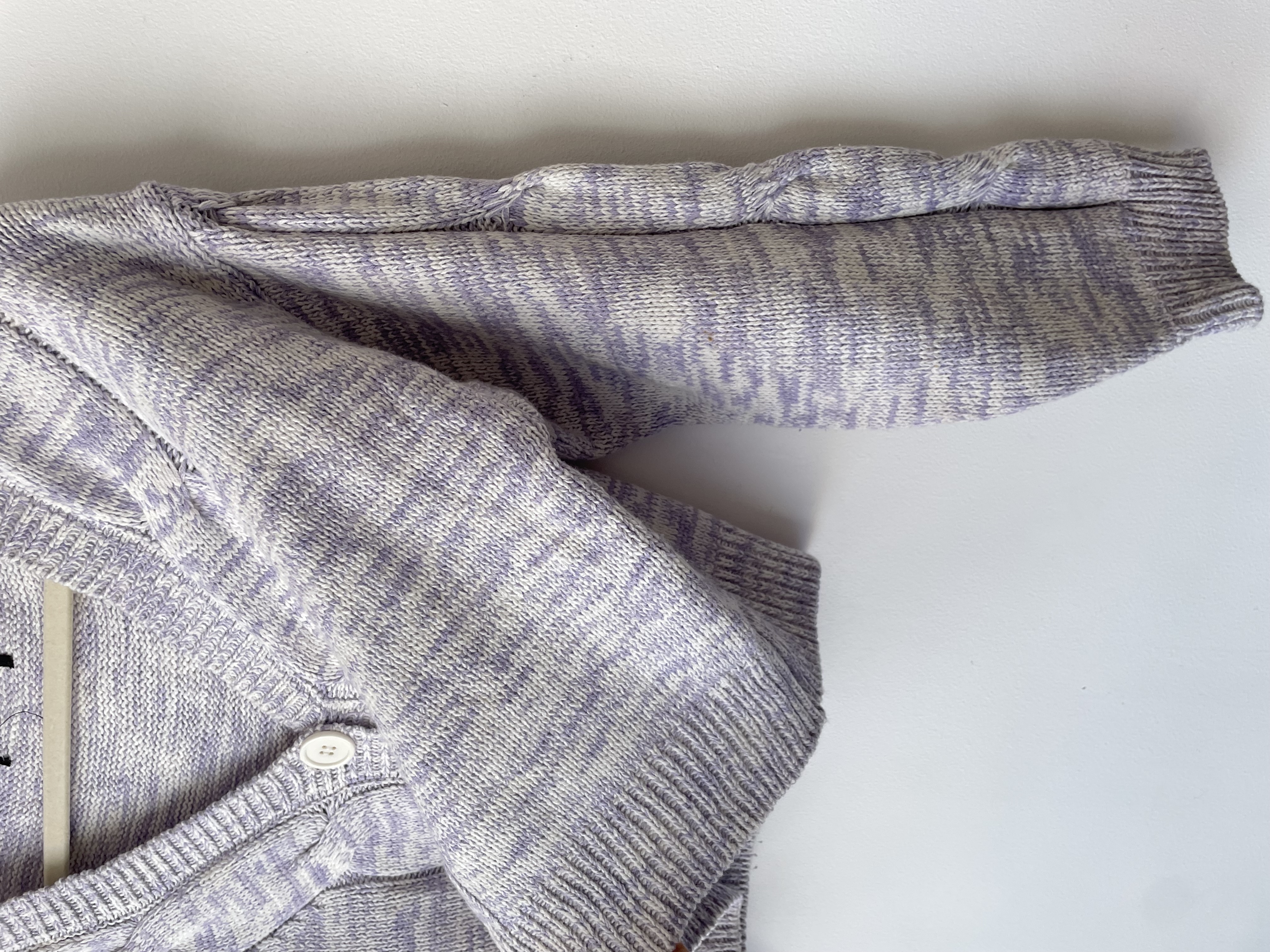 Cardigan jaspeado. Talla: S/M 2