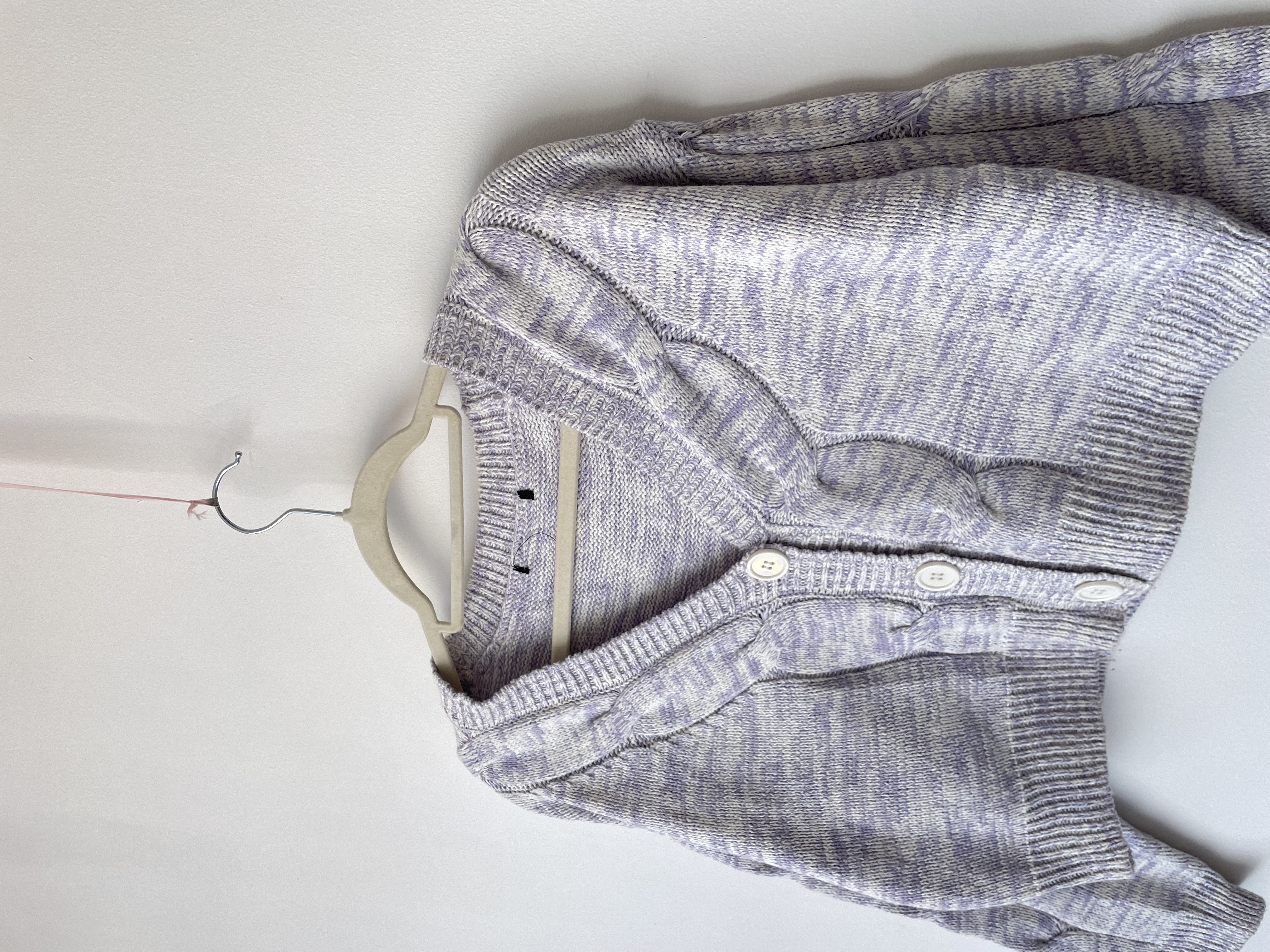 Cardigan jaspeado. Talla: S/M 3