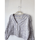 Cardigan jaspeado. Talla: S/M 3
