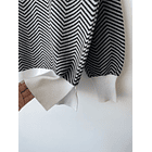 Sweater Chevron. Talla: S holgado 4