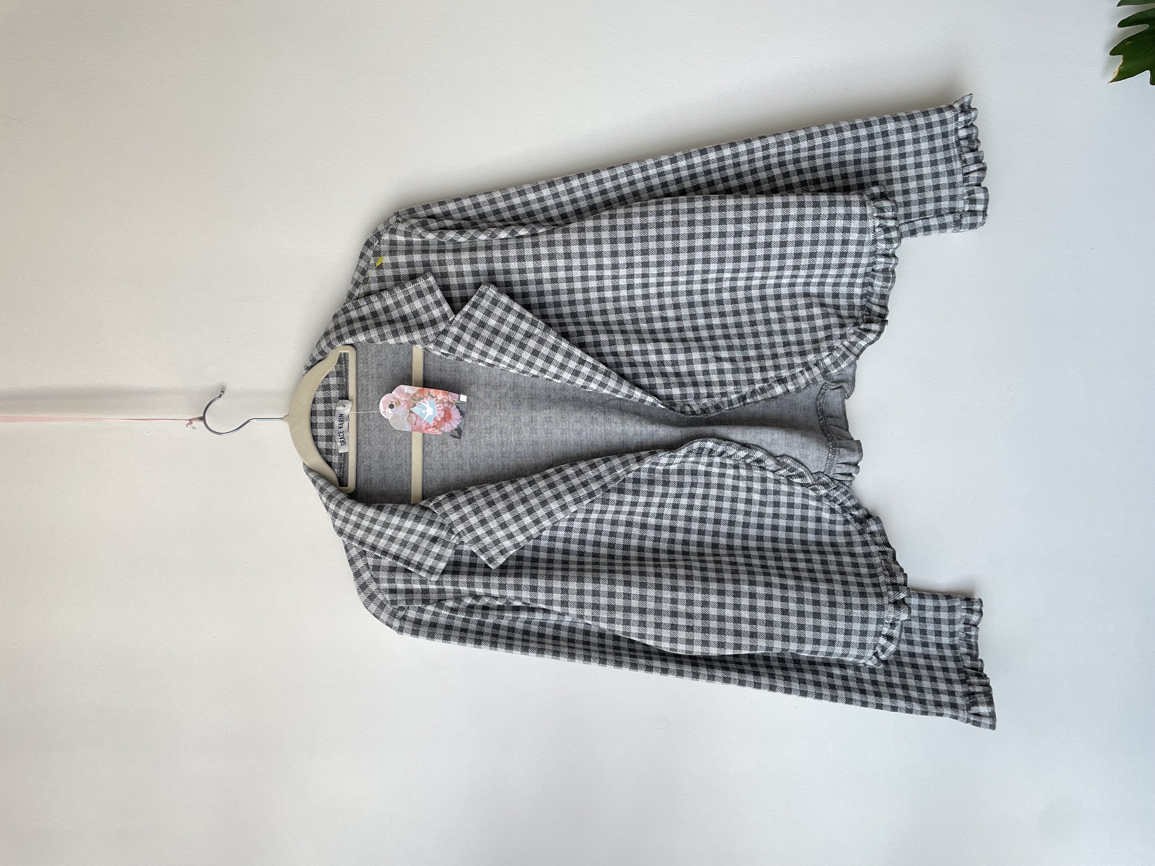 Blazer vichy. Talla: XL 1